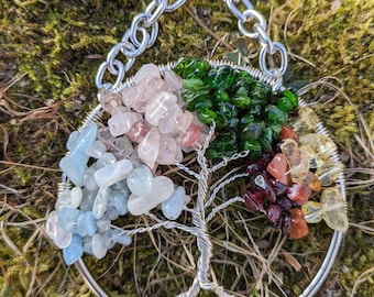 Four Seasons - Tree of Life Sun Catcher - Three Different Sizes Available