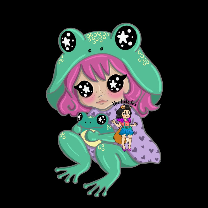 kawaii frog png sub image 1