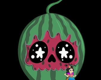 skeleton fruit png file watermelon