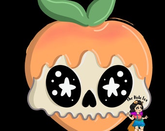 skeleton fruit png peach