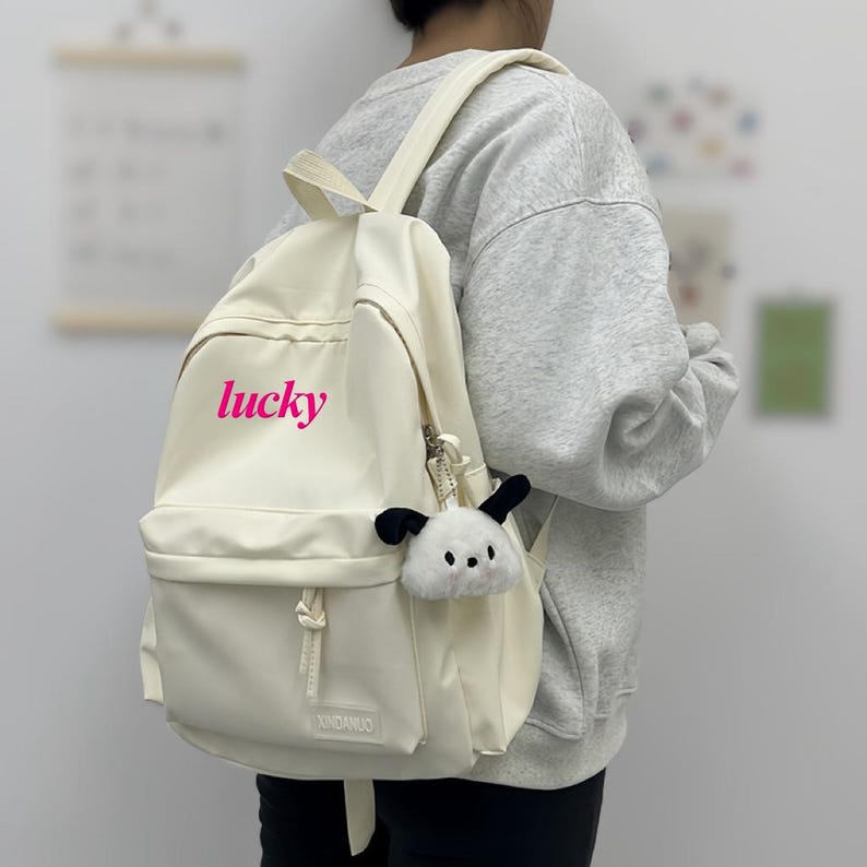 Customized Cute Backpack, Personalization Backpack, School Bag, Travel ...