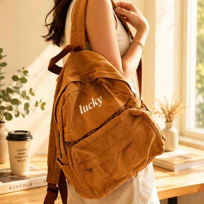 Aesthetic Backpack - Etsy