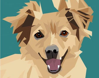 Sparky - Dachshund Pomeranian Mix Dog Foundation Paper Pieced Pattern