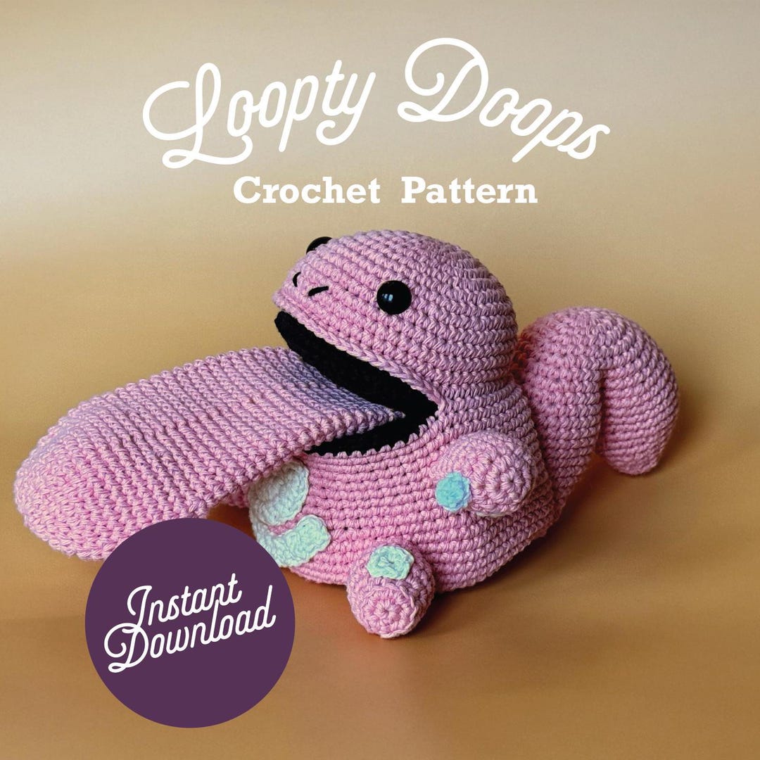 Crochet Pokemon Inspired Bleppo Gecko Amigurumi Pattern: Fun Pouch PDF ...