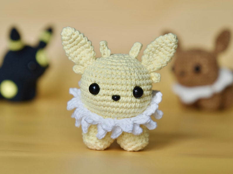 Eeveelutions Amigurumi Virkmönsterpaket, PDF-format bild 9