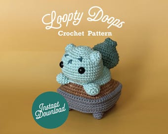 ポケモン風かぎ針編みのスリーピーシックボーイあみぐるみパターン