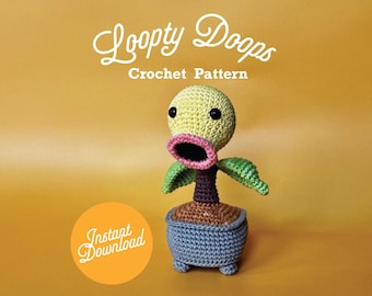 ポケモン風かぎ針編みのスリーピーシックボーイあみぐるみパターン