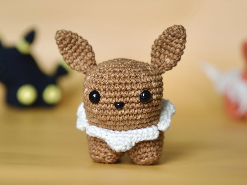 Eeveelutions Amigurumi Virkmönsterpaket, PDF-format bild 2