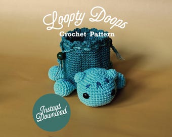 Gehaakt op Pokemon geïnspireerd amigurumipatroon baby-ui en kikker: leuk zakje pdf