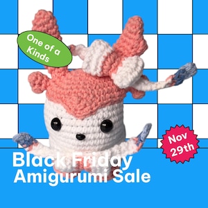Foxy Rabbit Kitten Fairy Style Amigurumi Crocheted Handmade Doll