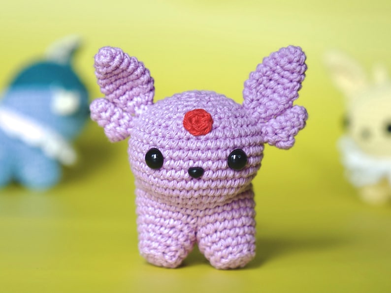 Eeveelutions Amigurumi Virkmönsterpaket, PDF-format bild 4