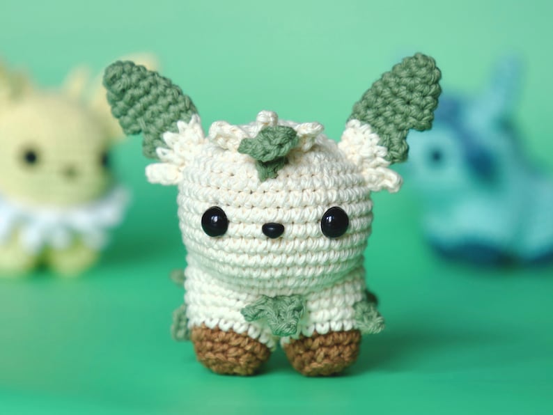 Eeveelutions Amigurumi Virkmönsterpaket, PDF-format bild 3