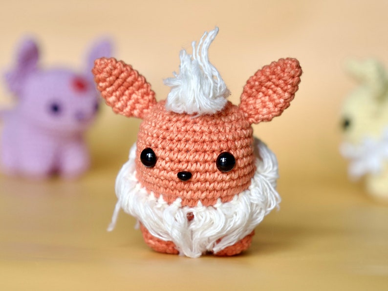 Eeveelutions Amigurumi Virkmönsterpaket, PDF-format bild 8