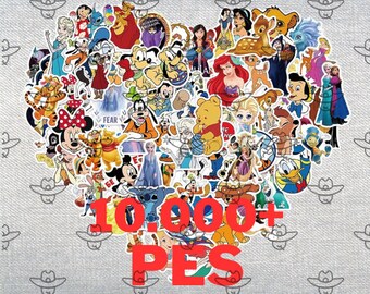 10.000 Pes, Diseño de Bordado, Descarga Instantánea