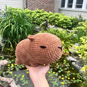 Capybara Plushie- Crochet