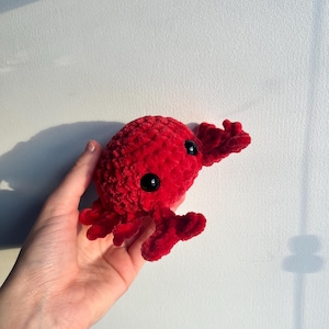 Crab- Crochet Plushie