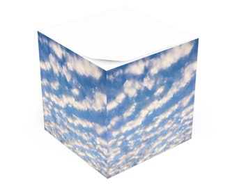 Cubo de notas de nubes