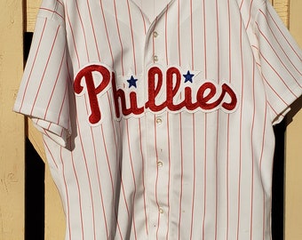 phillies button up jersey