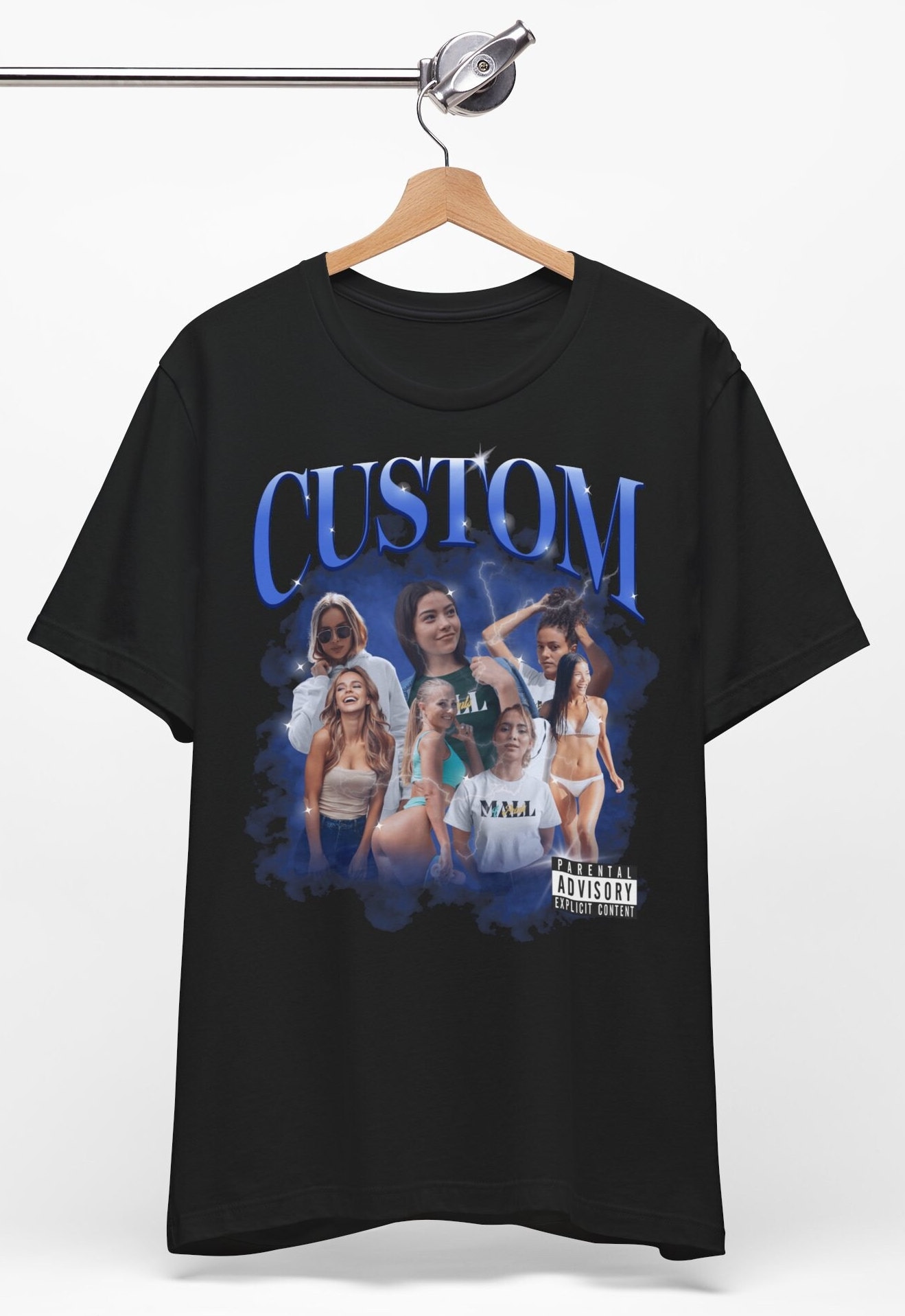 Discover Custom Vintage Bootleg Shirt, Custom Gift T-shirt, Bootleg Rap T-shirt, Girlfriend Gift