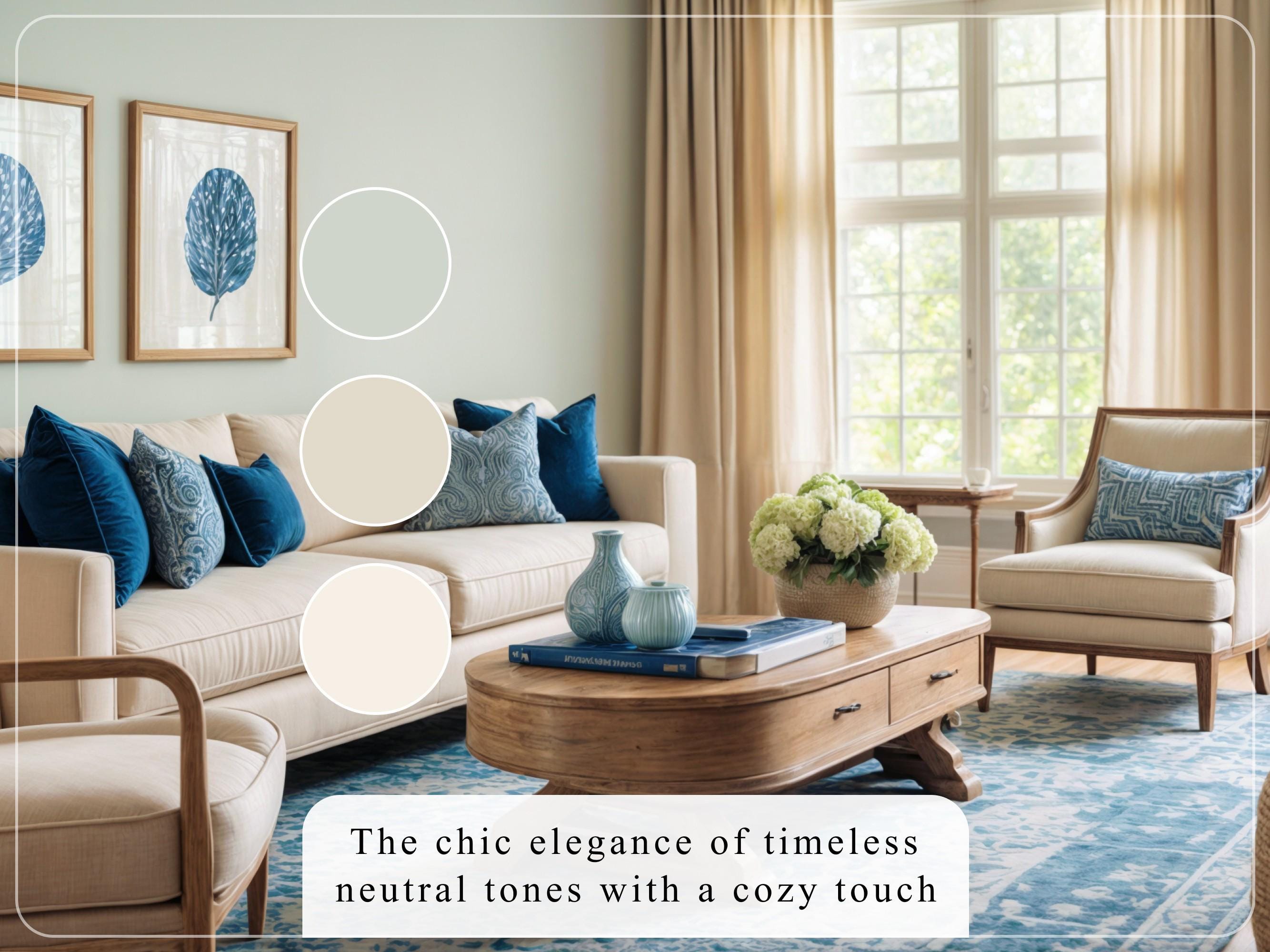 Cozy Neutrals Home Paint Palette Sherwin Williams Complementary Whole ...