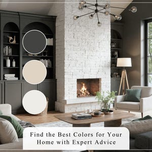 Iron Ore Home Paint Palette, Sherwin Williams 2025 Inspired, Whole House Color Scheme, Trendy Interior Paint Design, Modern & Chic Vibes image 3