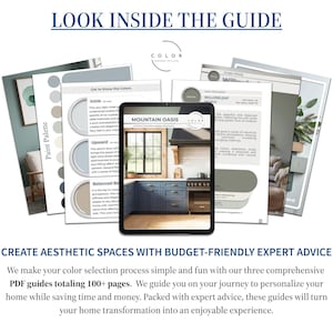 Mountain Oasis Home Paint Palette Colors Sherwin Williams Modern Neutral Warm Color Scheme Interior Wall Design Guide Cozy Farmhouse Cottage image 10