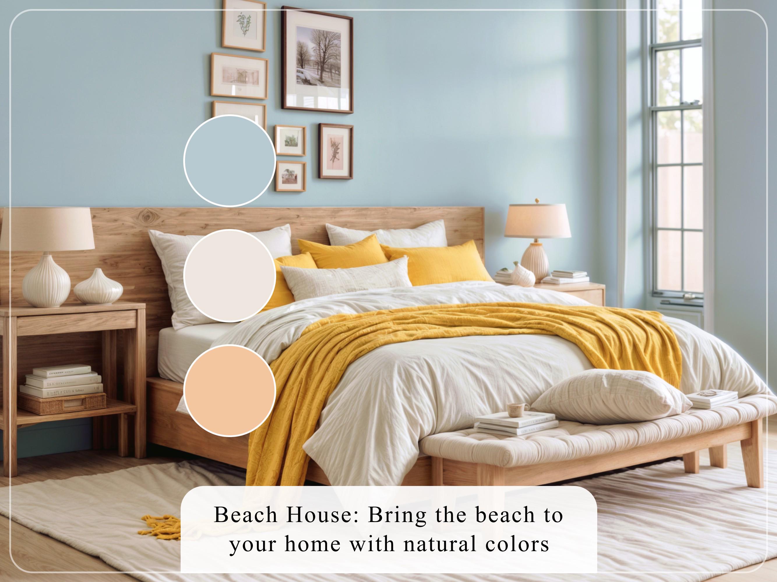 Beach House Sherwin William Home Paint Color Palette Interior Color ...