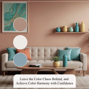 Cottagecore Home Paint Palette, Sherwin Williams 2025 Inspired, Whole House Color Scheme, Trendy Interior Design, Cottage Farmhouse Vibes image 4