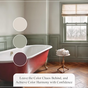 Modern Victorian Home Paint Palette Sherwin Williams Complementary Whole House Color Hues Scheme ...