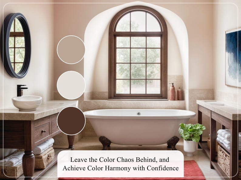 Mountain Oasis Home Paint Palette Colors Sherwin Williams Modern Neutral Warm Color Scheme Interior Wall Design Guide Cozy Farmhouse Cottage image 6