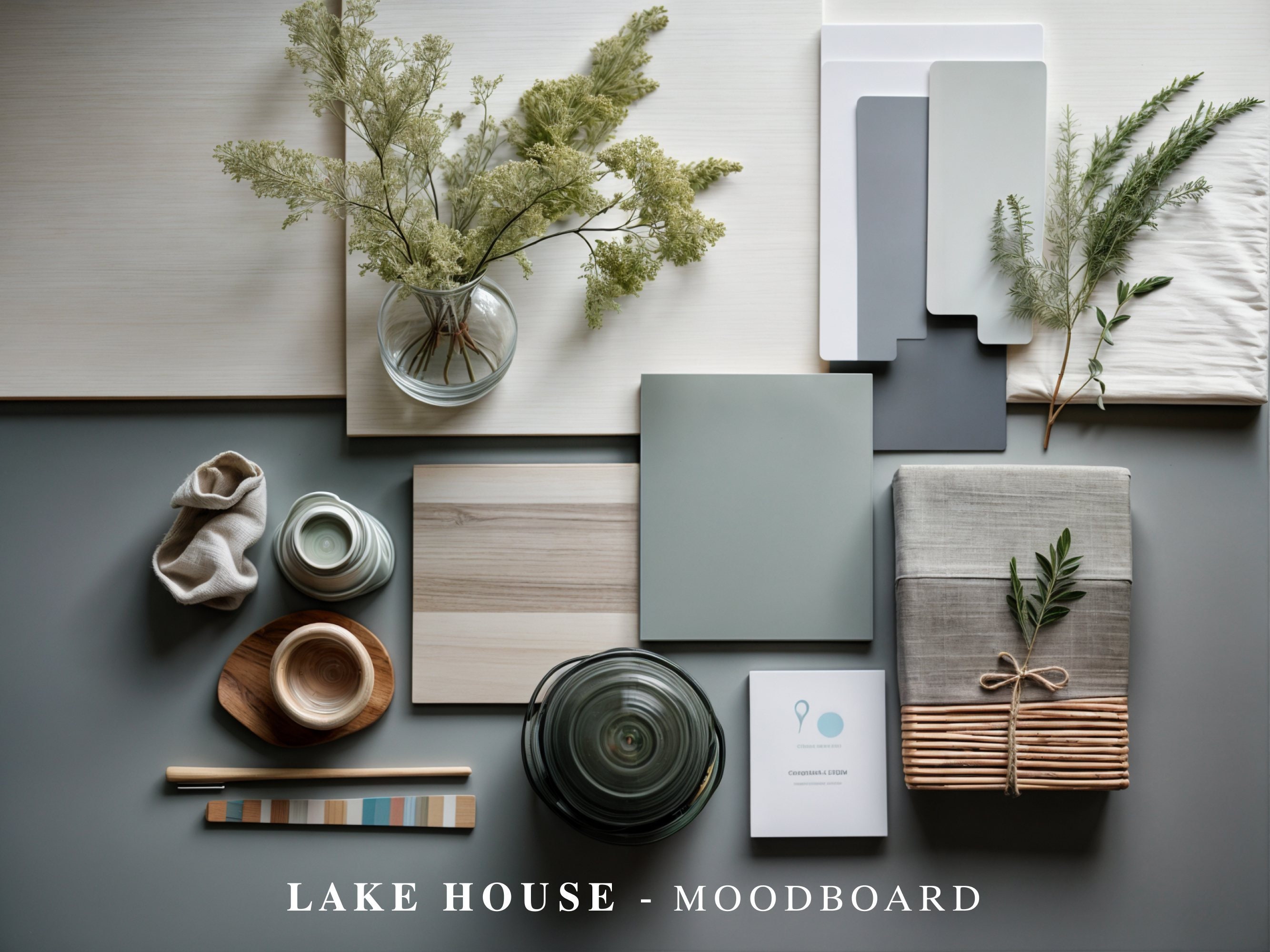Lake House Home Paint Palette, Sherwin Williams 2024 Inspired, Whole ...