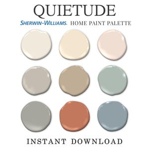 2025 Color of the Year HGTV Sherwin Williams Quietude Home Paint ...