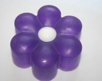 Jabón de glicerina de flor de margarita