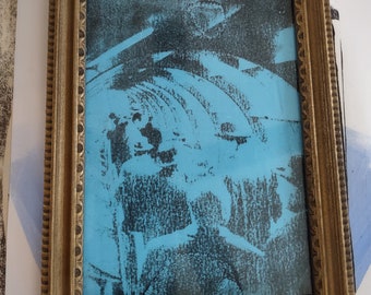 Impresión del túnel del metro