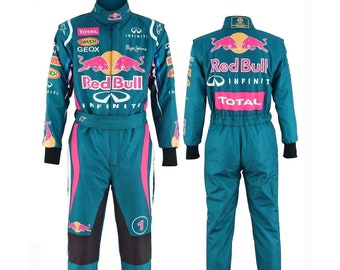Red Bull Kart Racing Suit New F1 sublimation suit