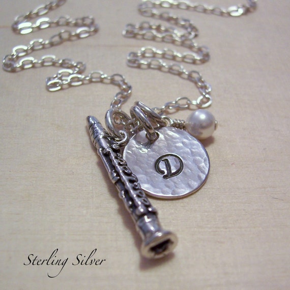 Items similar to Personalized Charm Necklace, Hand Stamped