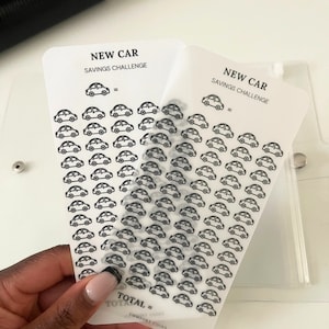 A6 New Car Savings Challenge Insert