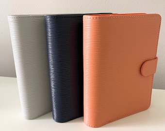 A6 Cash Stuffing Binder | Budget Binder | Saffiano Leather | Cash Stuffing System