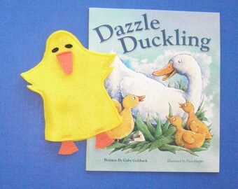 donald duck sock puppet