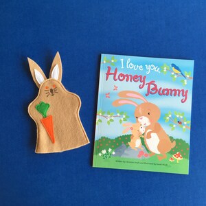 Tortoise and Hare Storybook with Rabbit Hand Puppet / Rabbit Puppet and Book image 5