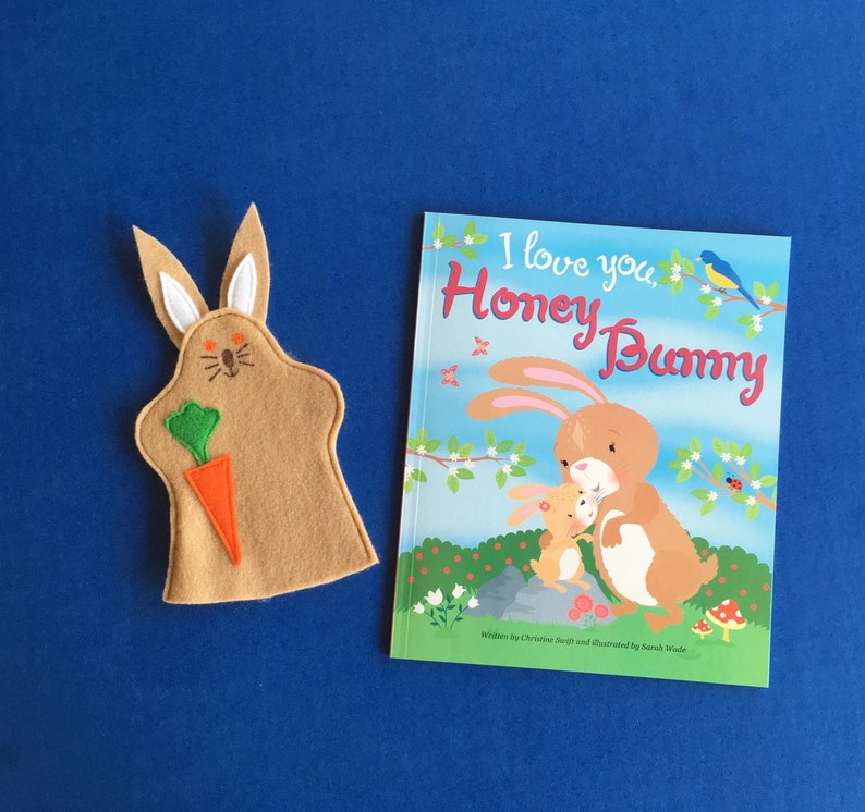 Tortoise and Hare Storybook with Rabbit Hand Puppet / Rabbit Puppet and Book image 5