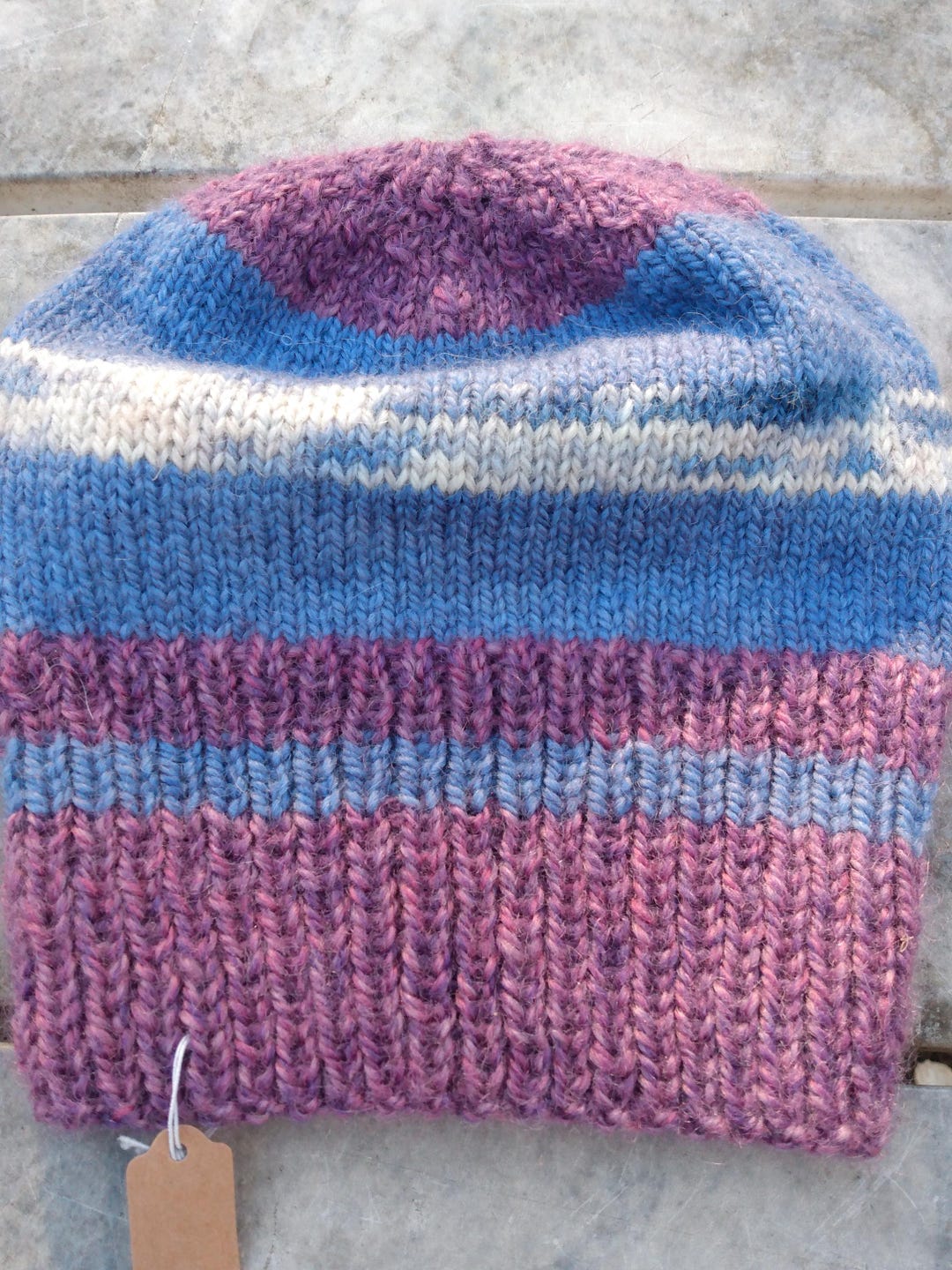 176 Hand Dyed Alpaca Coopworth Wool Merino Handknit Knitted  display picture 3