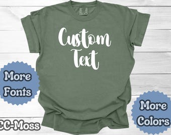 Custom Shirt, Your Text Here Shirt, Custom Tee, Custom Text Shirt, Custom T-Shirt, Personalized Texting Shirt, Personalized Unisex Shirts
