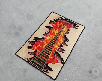 Hot Lava Rug, Ember Rug, Lava Rug, Volcano Floor Rug, Lava Pattern Rug, Volcano Rug, 3D Lava Rug, Lava Design Rug,Lav Rug,Magma Rug,Fire Rug