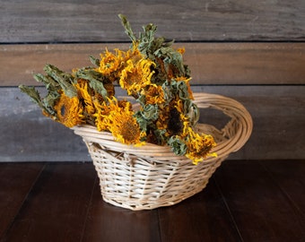 Dried Sunflower Bunches | Dried Flowers | Certified Organic by Lovin' Mama Farm