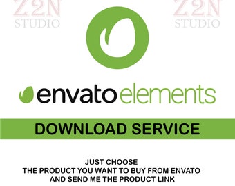 Servicio de descarga de Envato Elements, producto económico de Envato, descarga de cualquier contenido de Envato Elements, obtenga cualquier producto de Envato, entrega rápida