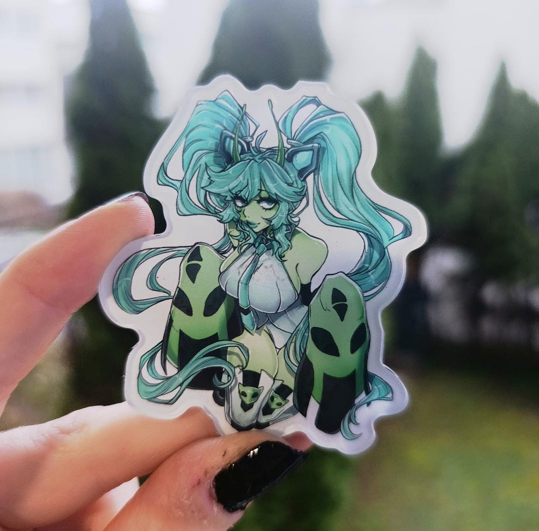 Alien Miku Magnet - Etsy