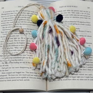 Bible tassel, bookmark, Bible bookmark, Reading, Boho, Journal, gift, Bible accessories, chunky tassel, tassel