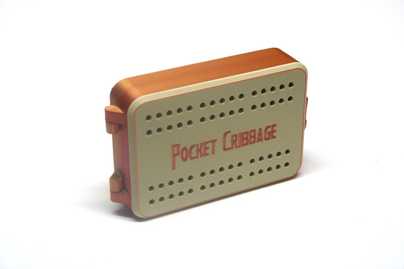 Cribbage de poche Format voyage et couleurs personnalisées image 5