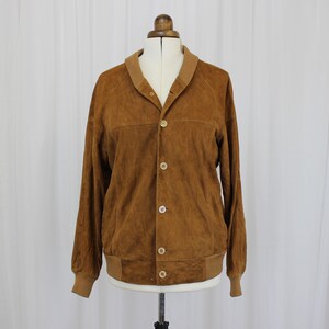 Vintage Suede Leather Harrington Style Jacket – Broken in